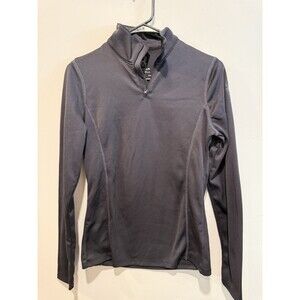 Spyder Pullover 1/4 Zip Shirt S Outdoor Hike Ski Workout Base Layer Performance